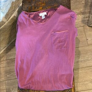 Cabernet Cotton Sleepwear Mauve full length nightgown